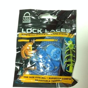 Lock Laces Elastic Shoe Lace & Fastening System OS